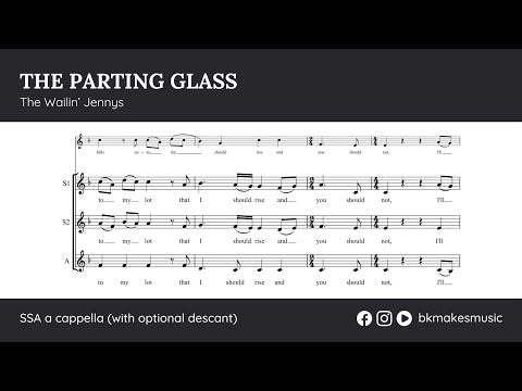 The Parting Glass (SSA & descant)