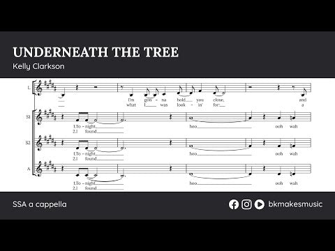 Underneath the Tree (SSA a cappella)