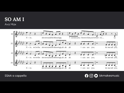 So Am I by Ava Max (SSAA a cappella)